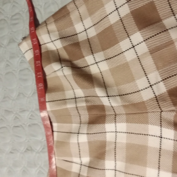 Dana Bucgman 100% Wool Plaid Trousers - Picture 4 of 6